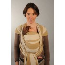 Une écharpe de portage Néobulle tissée en France dans du coton naturel et en promo !